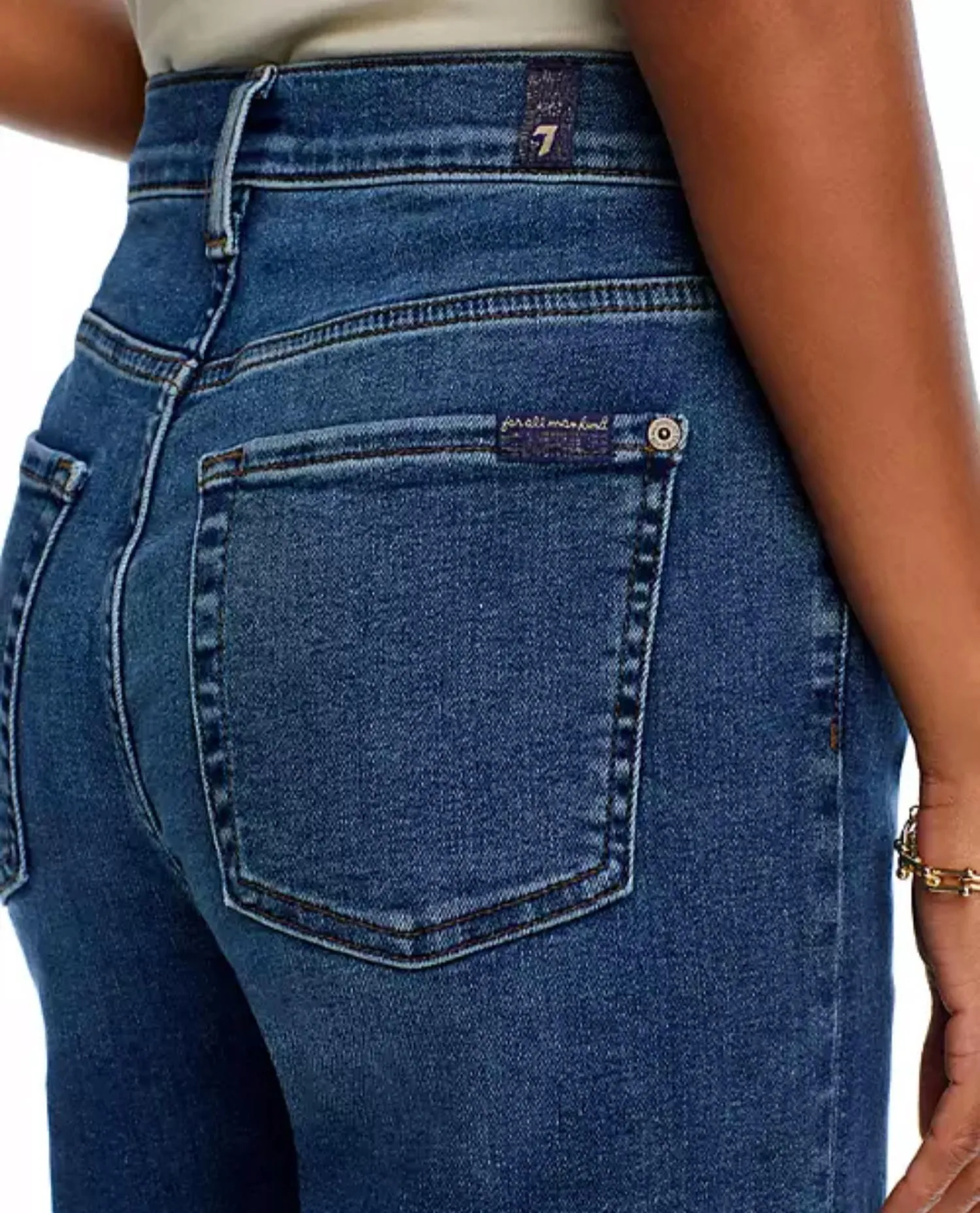 7 For All Mankind - Alexa Clara Cropped Jeans