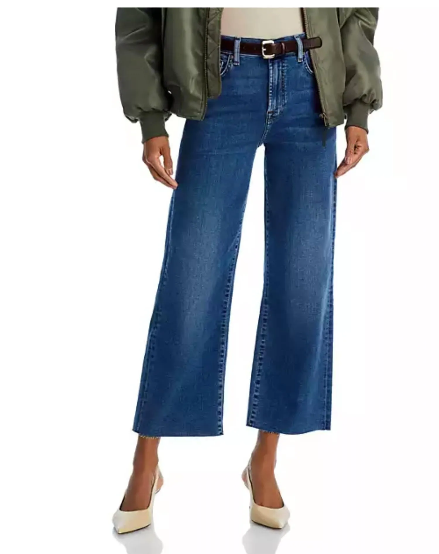 7 For All Mankind - Alexa Clara Cropped Jeans
