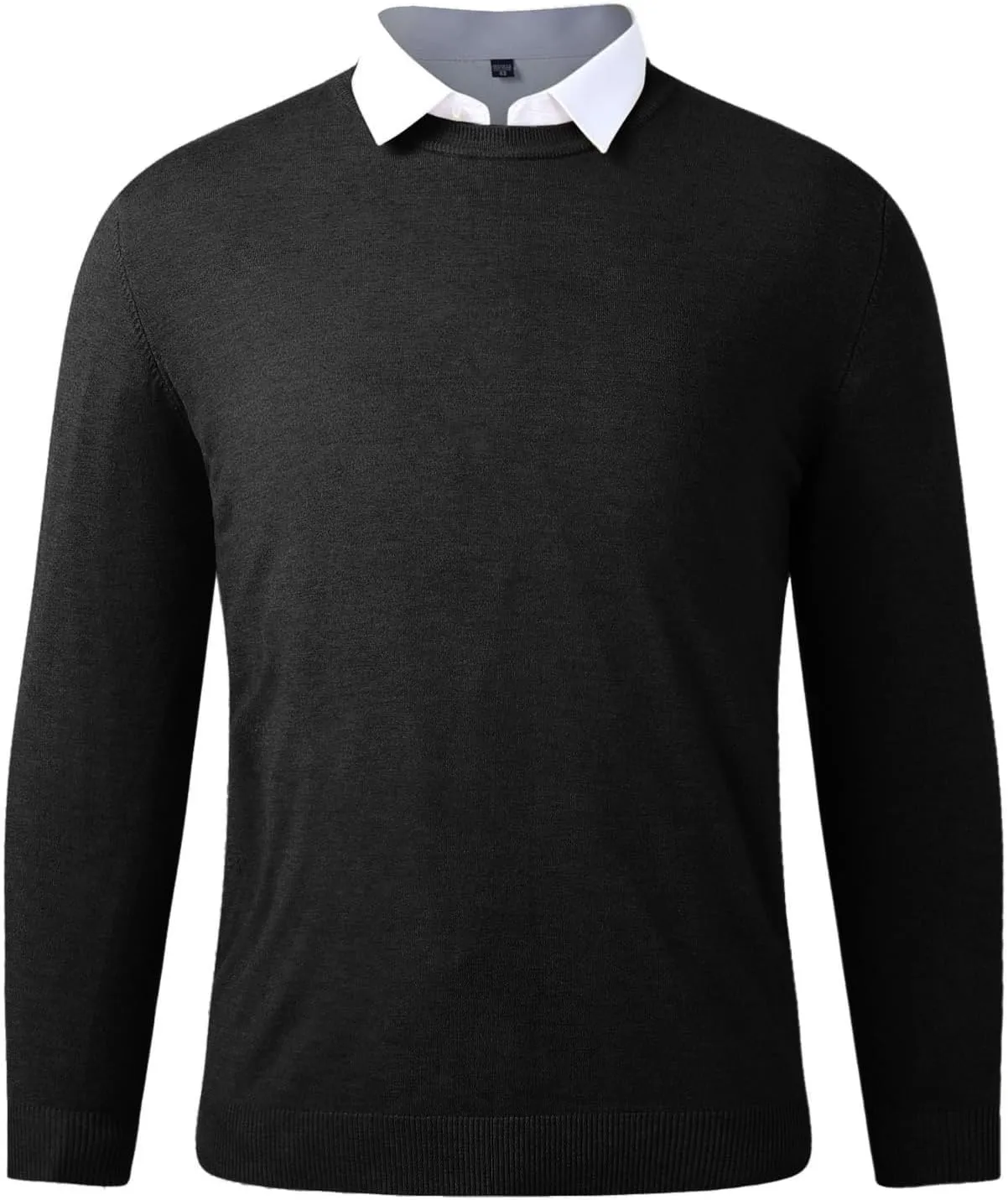 Cashmere Sweaters for Men, Men's Cashmere Sweater Warm Pullovers Crewneck Knit Winter Tops Male Knitwear Jumpers