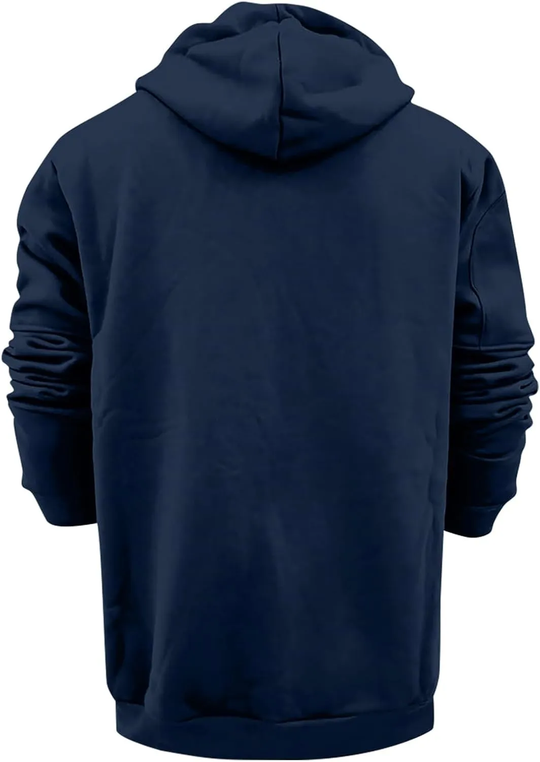 Casual Workout Hoodies for Men Full Zip Slim Fit Long Sleeve Hooded Sweatshirt Running Sports Athletic Track Jackets