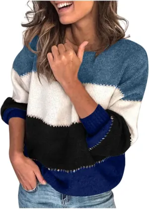 ChicCrate Womens Sweaters Fall 2025 Long Sleeve Shirts Knit Sweater Going Out Tops Tunic Dressy Casual Trendy Pullover