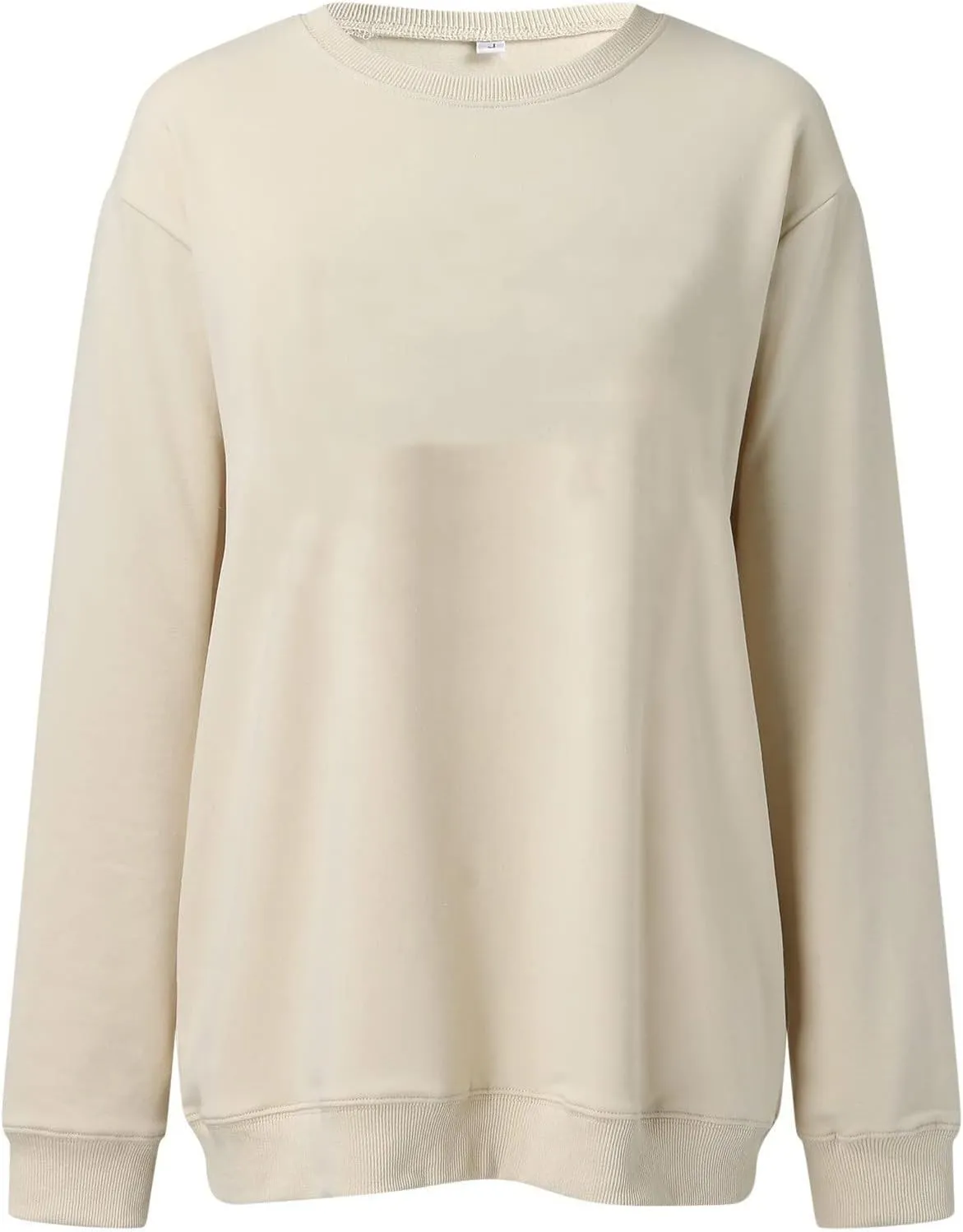Crew Neck Sweatshirts Women Oversized Fall Sweatshirt Casual Loose Long Sleeve Tops Pullover Cute Y2k Preppy Clothes