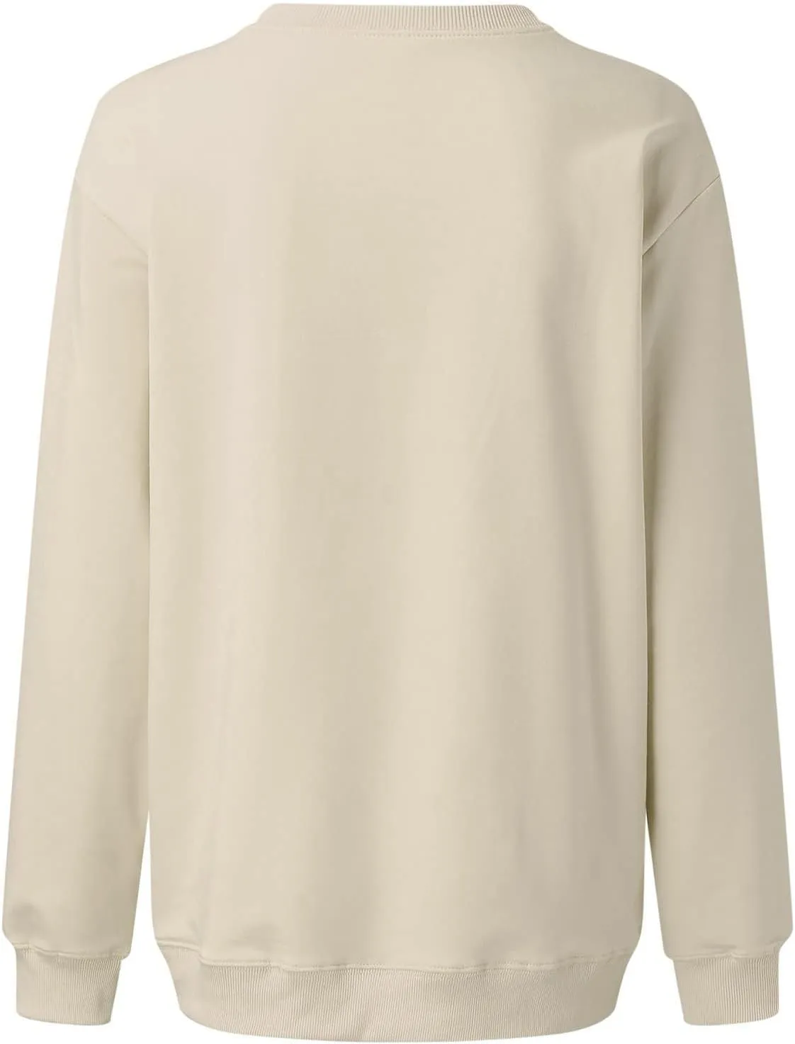 Crew Neck Sweatshirts Women Oversized Fall Sweatshirt Casual Loose Long Sleeve Tops Pullover Cute Y2k Preppy Clothes