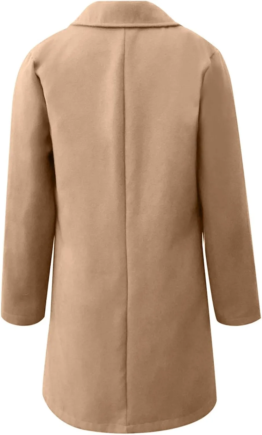 Fall Trench Coat for Women 2024 Single Breasted Outerwear Windproof Classic Overcoat Casual Slim Outdoor Jackets