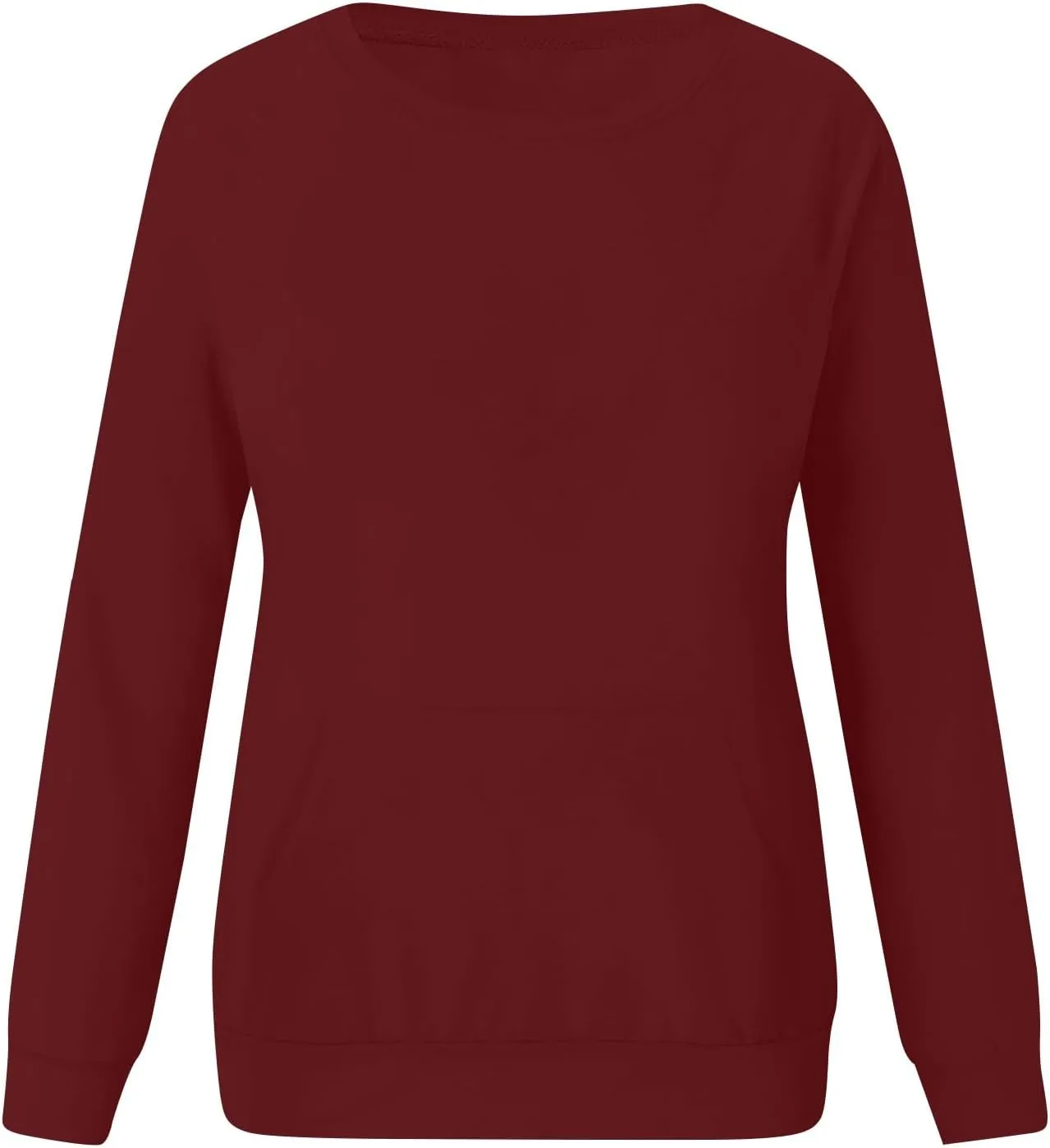 fanmpghleoo Fleece Lined Sweatshirt Women Drop Shoulder Crewneck Sweatshirts Workout Athletic Soft Plain Tunic Pullover Tops