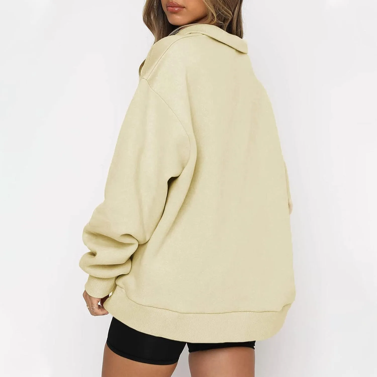 GOFULY 1/4 Zip Sweatshirt Women Fall Pink Graphic Sweatshirts Trendy Preppy Long Sleeve Pullover Winter Lightweight Clothes