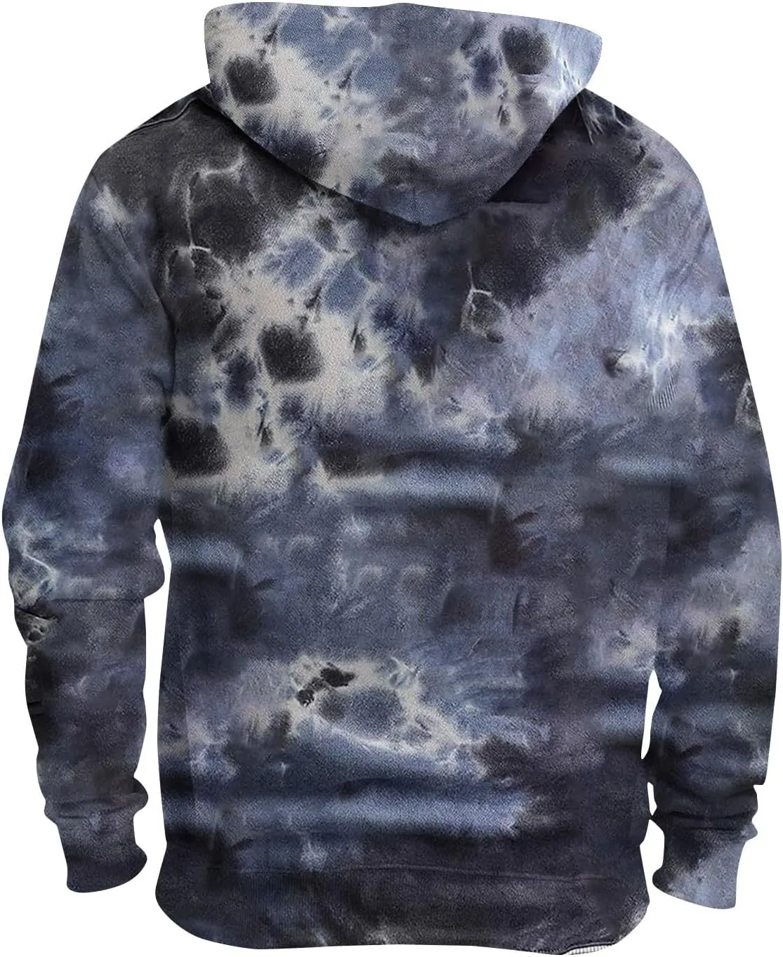 GOFULY Men'S Sweatshirts Tall Fashion Fall Tie Dye Hoodies Pullover Long Sleeve 2024 Winter Drawstring Shirts With Pockets