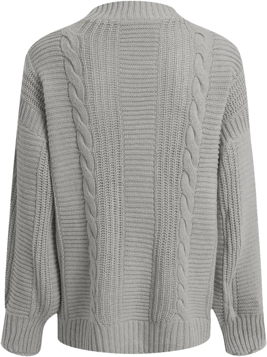 iLH Cardigan Sweaters for Women Chunky Cable Knit Sweater Open Front Crochet Outwear Coats Button down Fall Jackets