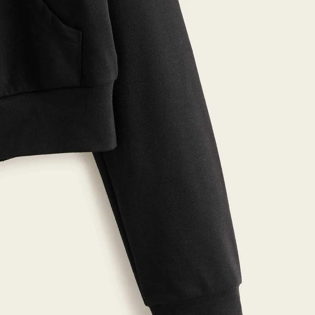 Jacket Coat for Women Women Hooded Long Sweatshirt Casual Sleeve Shirt WomensBlouse Fall Lightweight Hooded