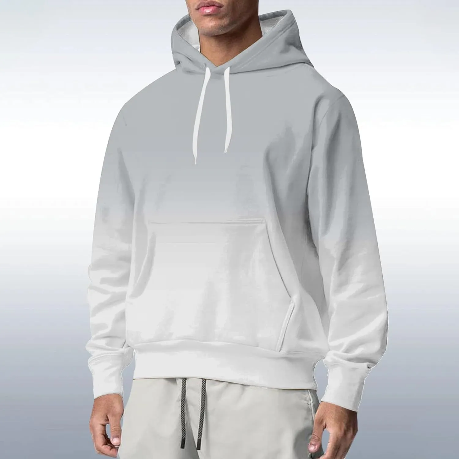 Jackets For Men Men's Sweater Long Sleeved Hoodie Zipper Pocket Hooded Sweater Men's Hooded Sweater bulke Hoodies