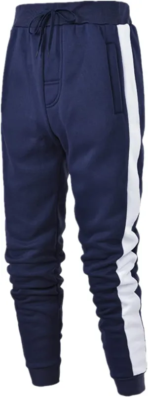 Joggers for Men Big and Tall, Mens Joggers Sweatpants Slim Fit Mens Athletic Jogger Pants with Pockets for Running Training