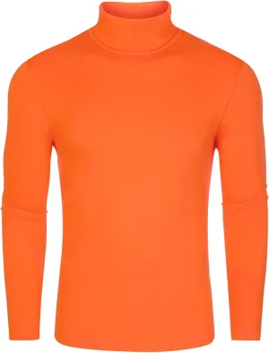 Lars Amadeus Turtleneck Top for Men's Slim Fit Long Sleeves Knitted Pullover T-Shirt