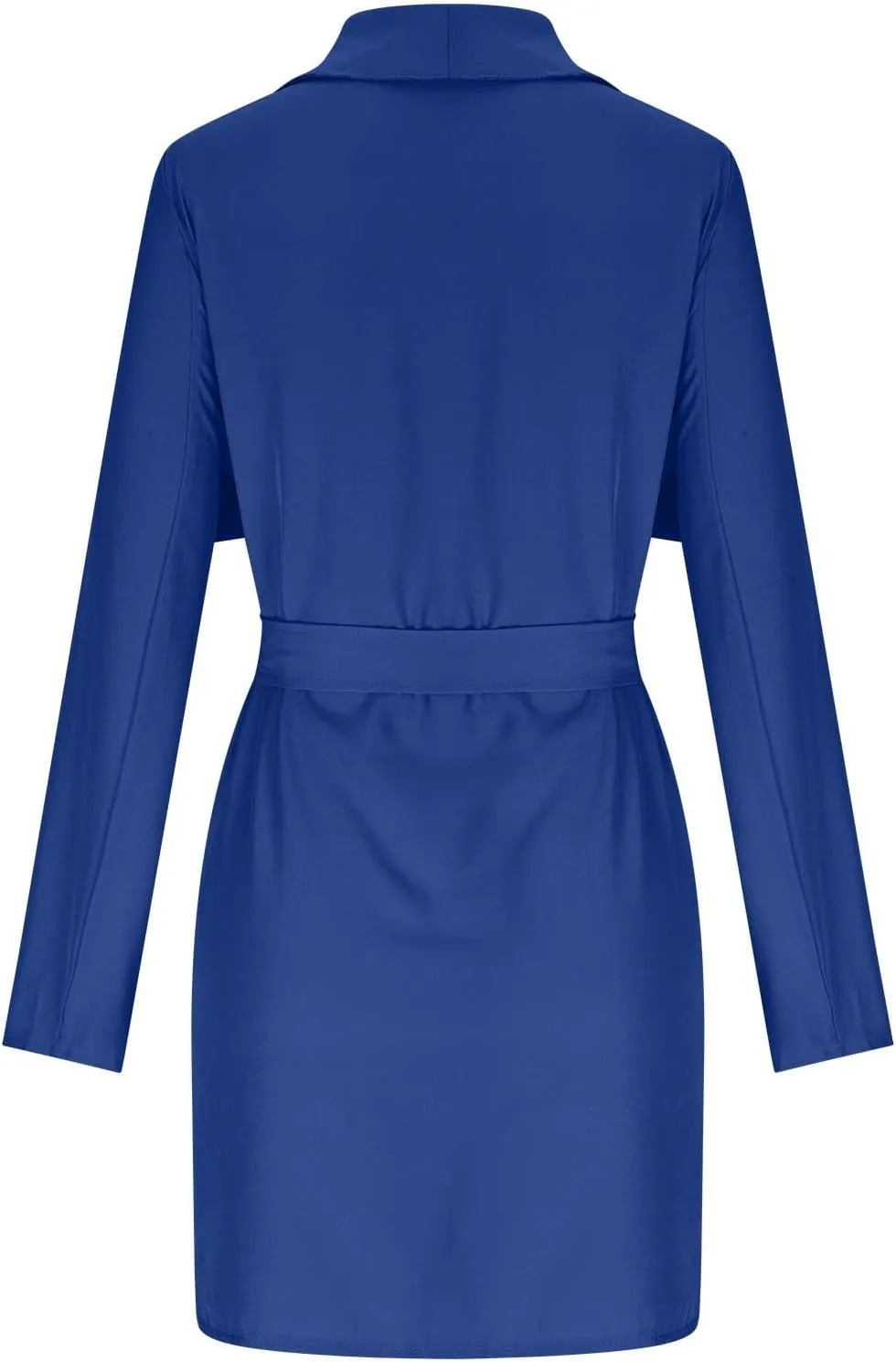 Light Weight Trench Coats for Women Short Casual Spring Fall Fashion Jackets Classic Lapel Overcoat with Belt