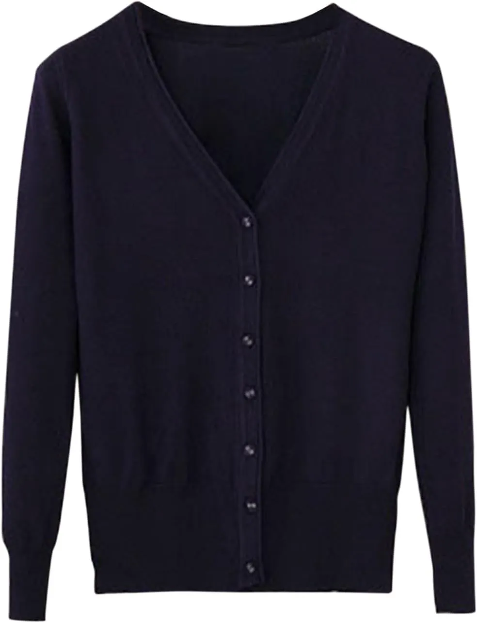 Lightweight Cardigan Sweaters Button Down Cable Knit V Neck Sweaters Comfy Soft Trendy Fall Clothing 2024