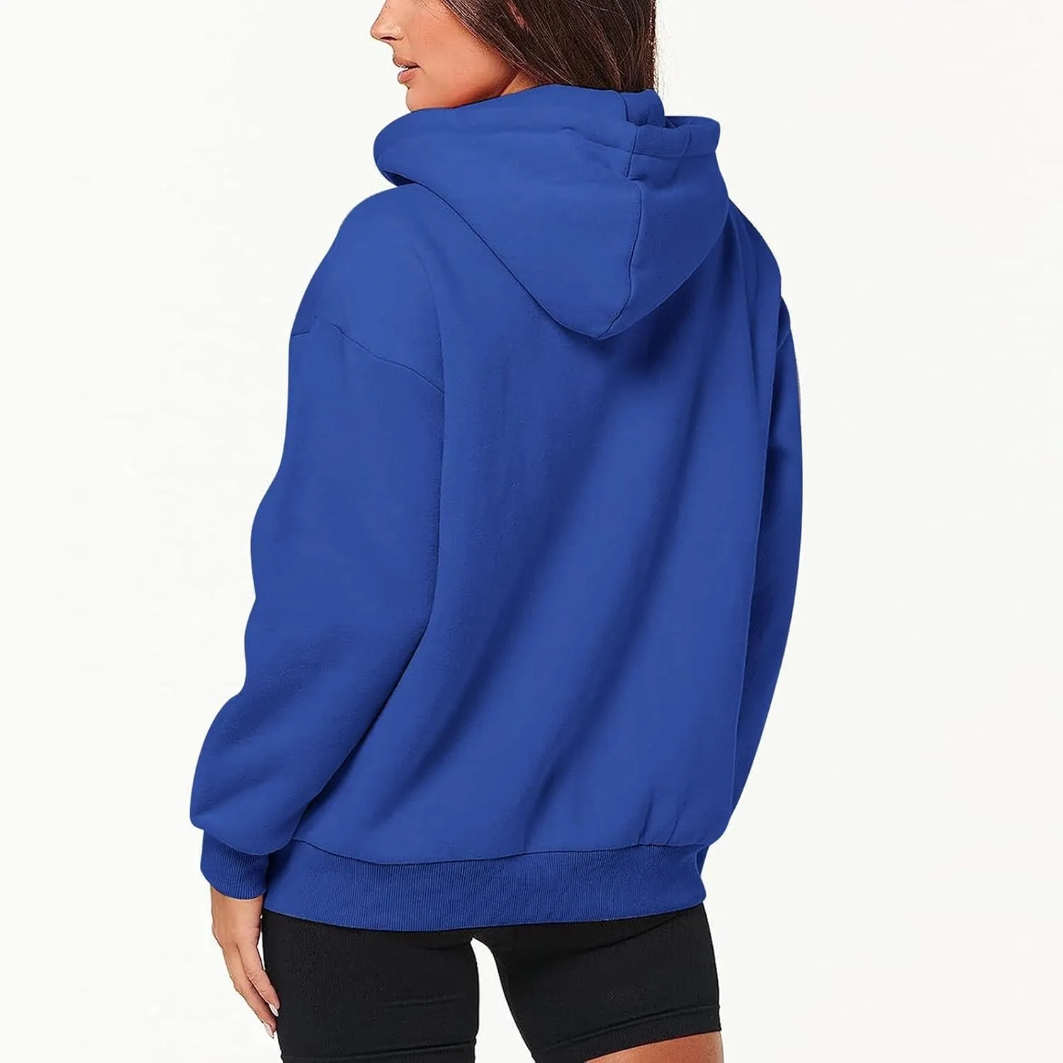 Lightweight Thin Zip-Up Hoodie Jacket for Women Long-sleeved Printed Sweater Jackets Womens Quarter Zip Up Pullover