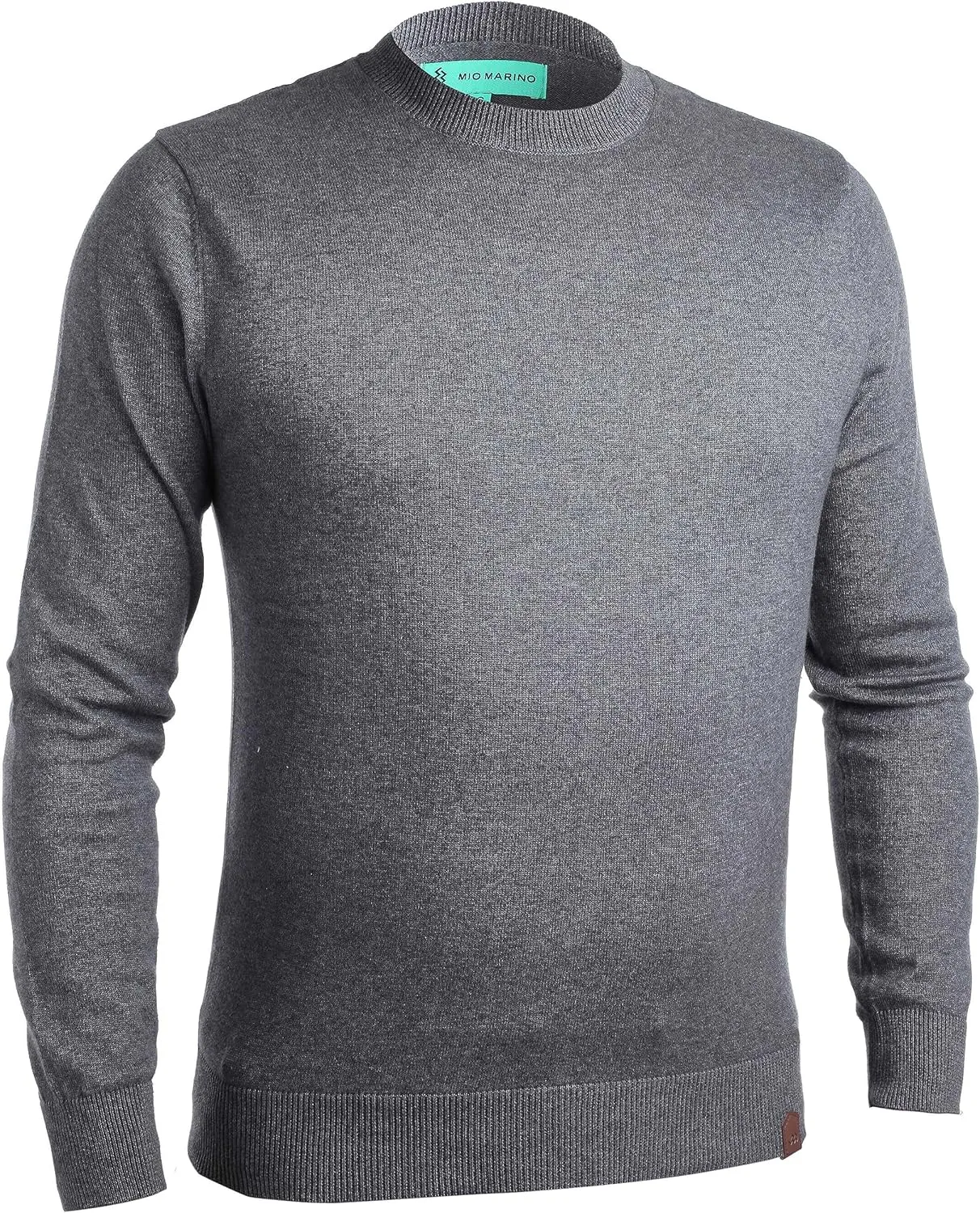 Marino Cotton Sweaters for Men - Lightweight Crewneck Men’s Pullover