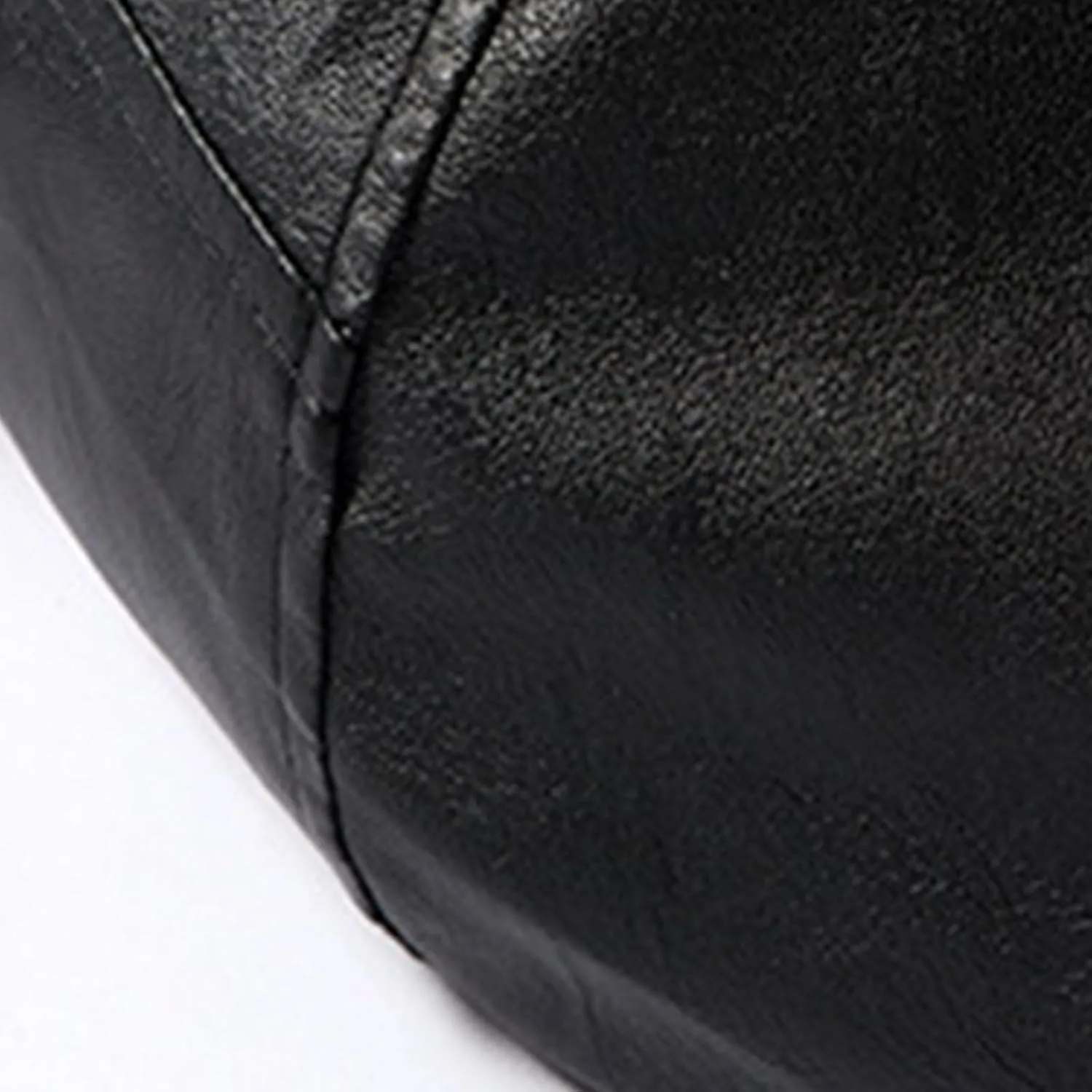 Men Leather Jacket Winter Coats Fleece Lined Sherpa Jackets Lapel PU Faux Leather Moto Biker Coat Motorcycle Overcoat