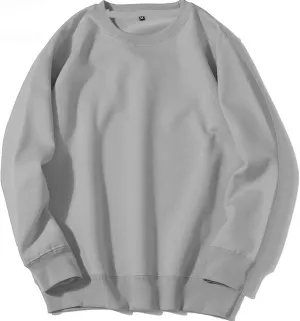 Men Long Sleeve Hoodless Sweatshirt Long Sleeve Half Zip Long Sleeve Sweatshirt Top Mens Crew Neck