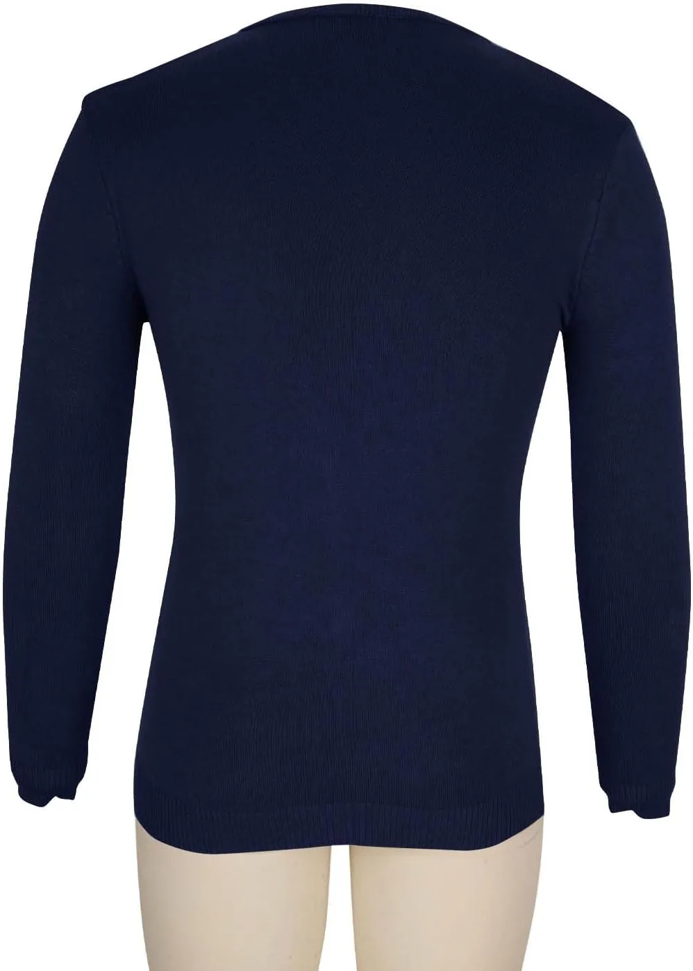 Men V Neck Sweater Long Sleeve Slim Fit Casual Pullover Tops Lightweight Comfy Knitted Dress Sweaters Fashion Clothes