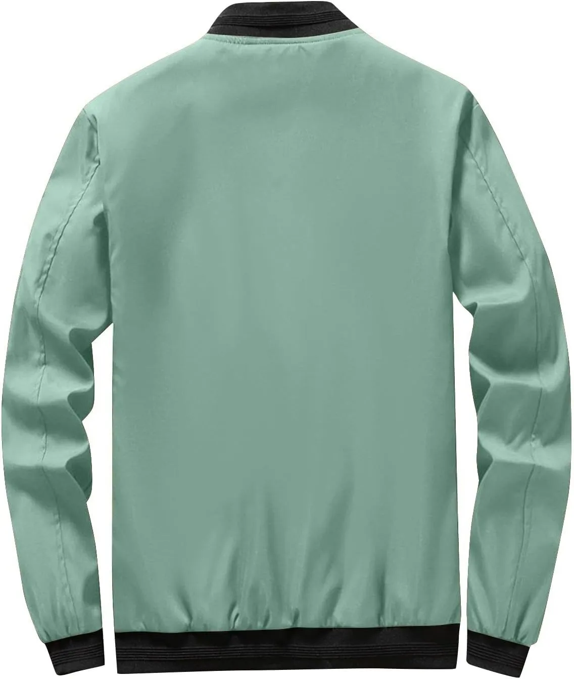Men's Bomber Jacket Stylish Lightweight Softshell Flight Spring Fall Casual Jackets for Men Fashion Coat