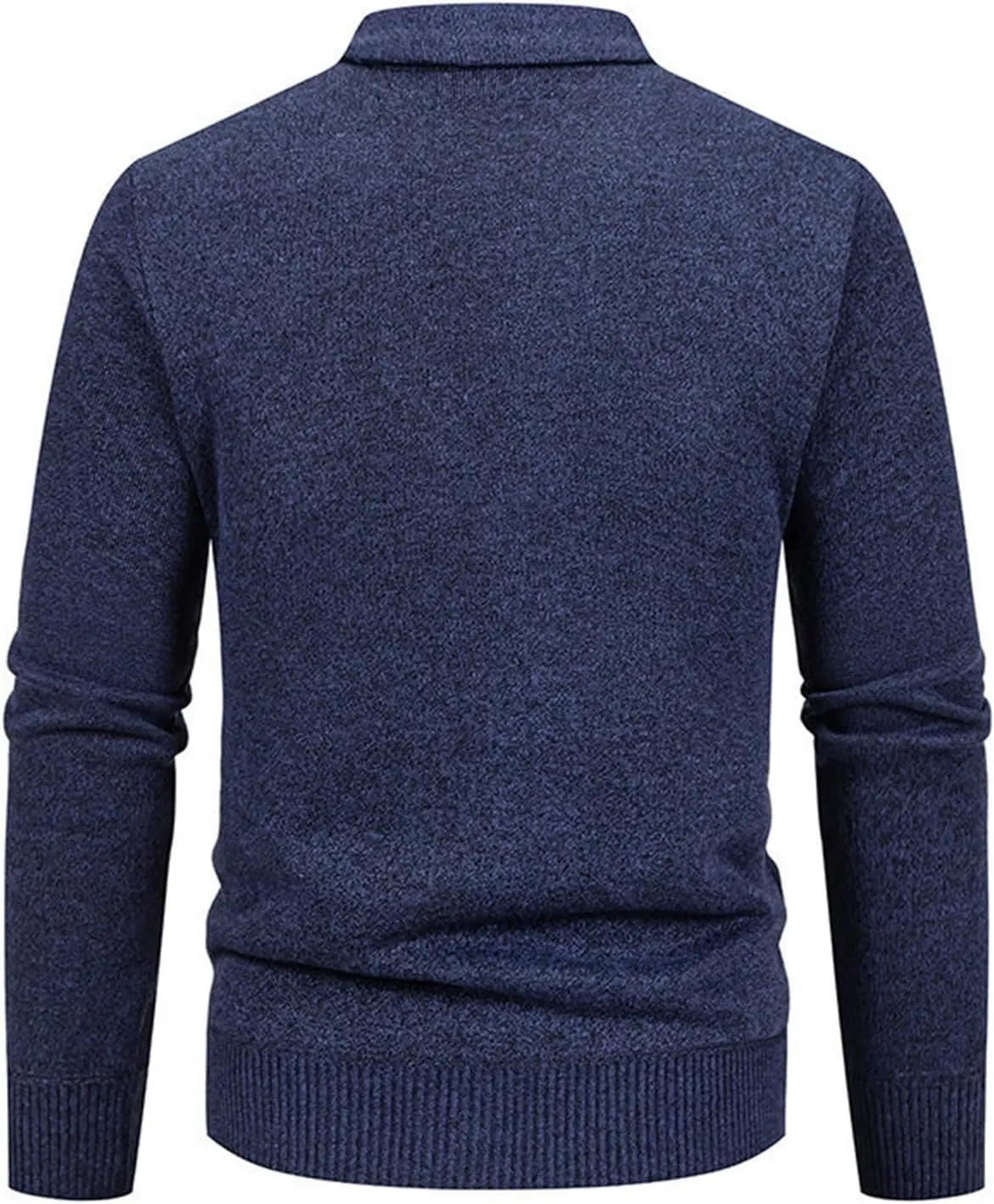 Men's Cardigan Sweaters Soft Knitted V Neck Button Down Sweater with Pockets Long Sleeve Casual Slim Fit Outwear Coat