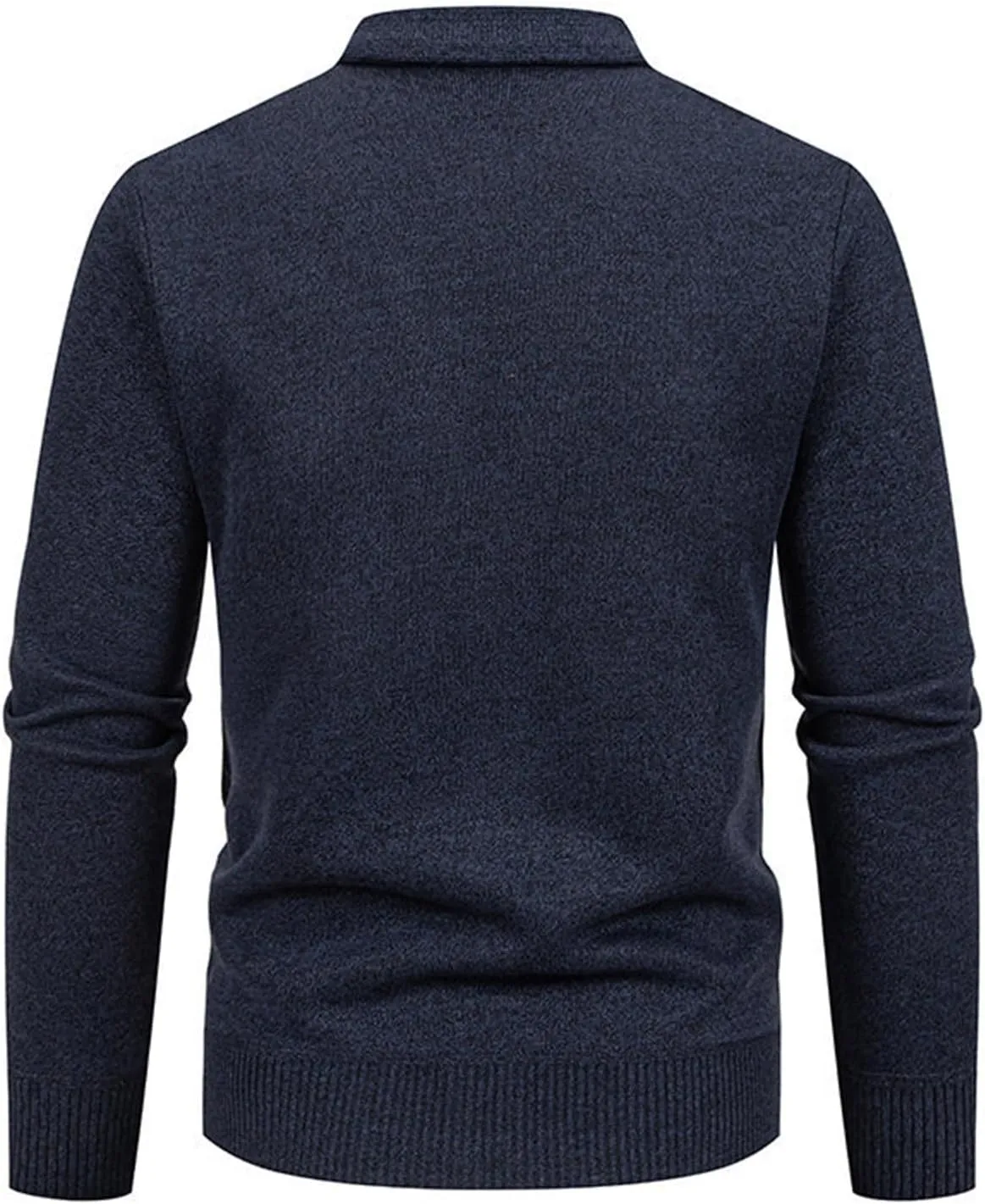 Men's Cardigan Sweaters Soft Knitted V Neck Button Down Sweater with Pockets Long Sleeve Casual Slim Fit Outwear Coat