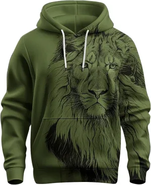 Mens Hoodie Blouse Shirt Autumn And Winter Leisure Hooded Sweater Solid Color Sweater Soft Top Blouse Hoodies For