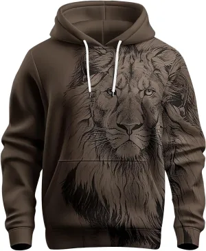 Mens Hoodie Blouse Shirt Autumn And Winter Leisure Hooded Sweater Solid Color Sweater Soft Top Blouse Hoodies For