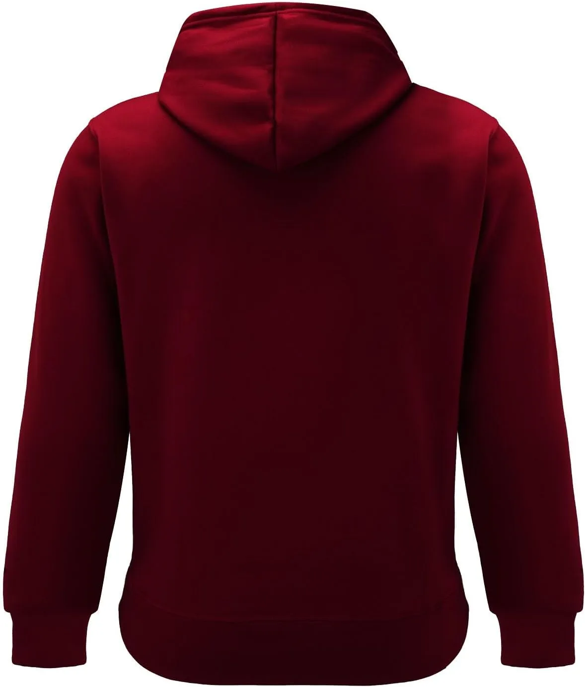 Mens Hoodie Blouse Shirt Autumn And Winter Leisure Hooded Sweater Solid Color Sweater Soft Top Blouse Hoodies For