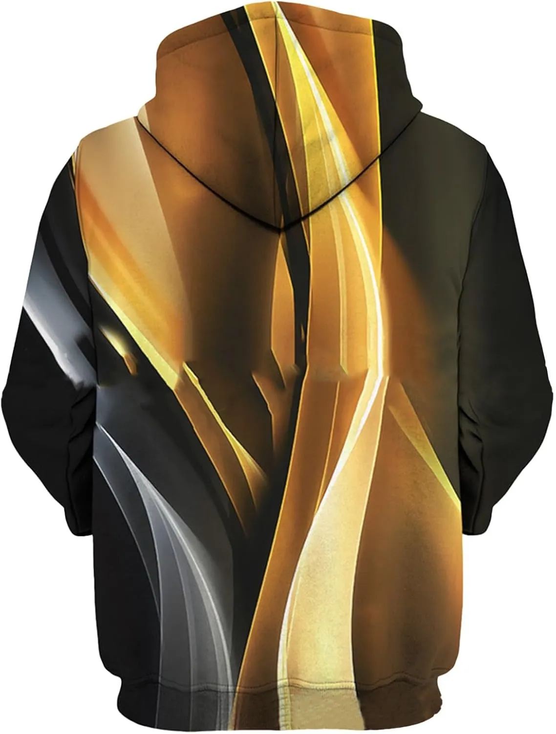 Mens Hoodies Big And Tall 3D Graphic Fall Sweatshirts Winter Pullover Drawstring Long Sleeve Clothes Lightweight 2024