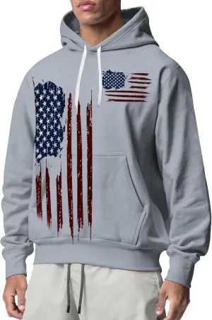 Men's Hoodies Pullover Soft Pocket Winter Sleeve Sweater And Solid Men's Men's Blouse Sweatshirt With Pocket Black