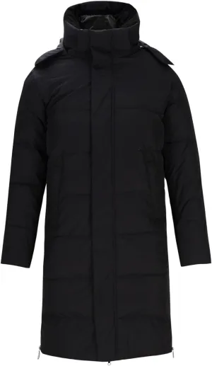 Men's Long Puffer Jacket Down Hooded Waterproof Winter Coats