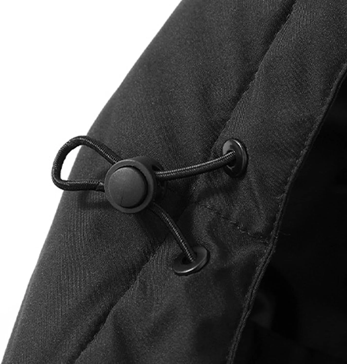 Men's Long Puffer Jacket Down Hooded Waterproof Winter Coats