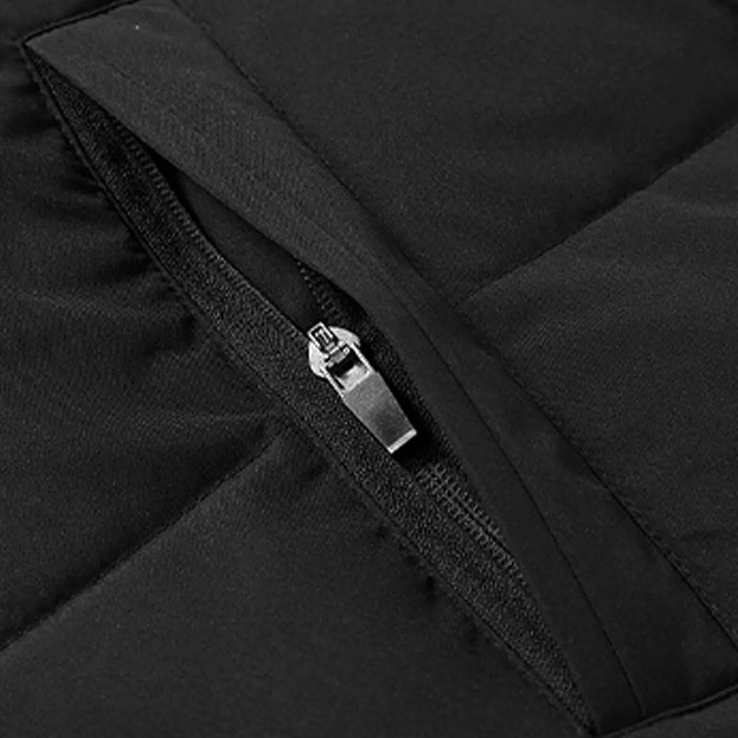 Men's Long Puffer Jacket Down Hooded Waterproof Winter Coats