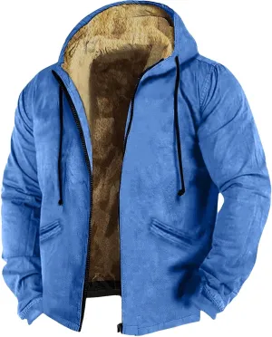Men's Long Winter Coat Heavyweight Down Jacket Winter Warm Jacket Outerwear Outdoor Thick Casual Hoodies Plus Size