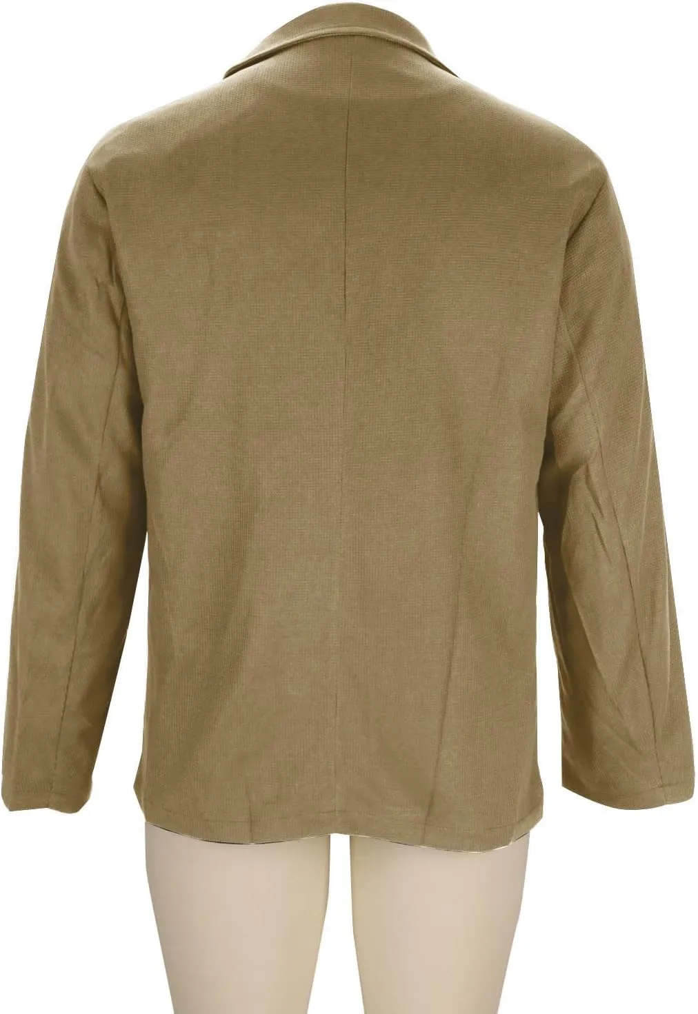 Mens Notched Collared Cardigan Sweater Long Sleeve Button Down Slim Fit Knit Sweaters Fall Winter Coats with Pockets