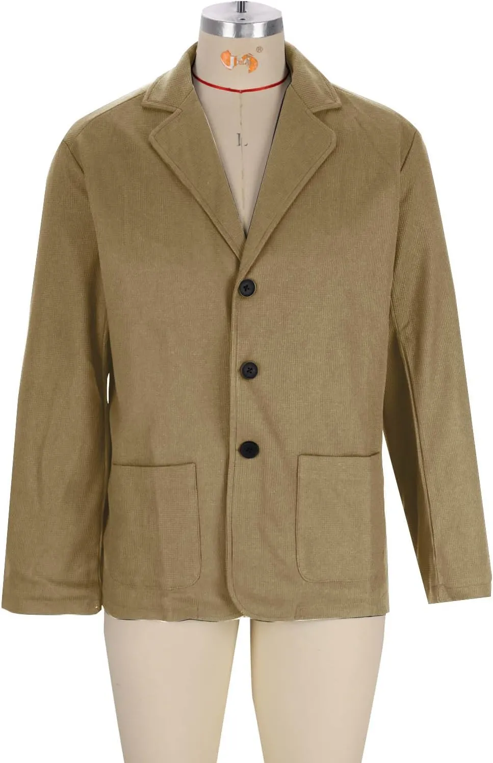 Mens Notched Collared Cardigan Sweater Long Sleeve Button Down Slim Fit Knit Sweaters Fall Winter Coats with Pockets