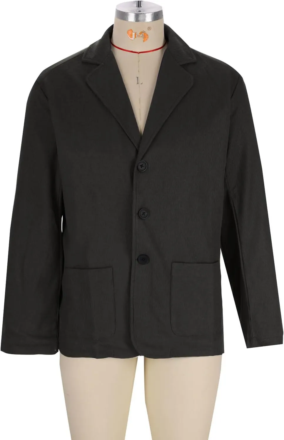 Mens Notched Collared Cardigan Sweater Long Sleeve Button Down Slim Fit Knit Sweaters Fall Winter Coats with Pockets