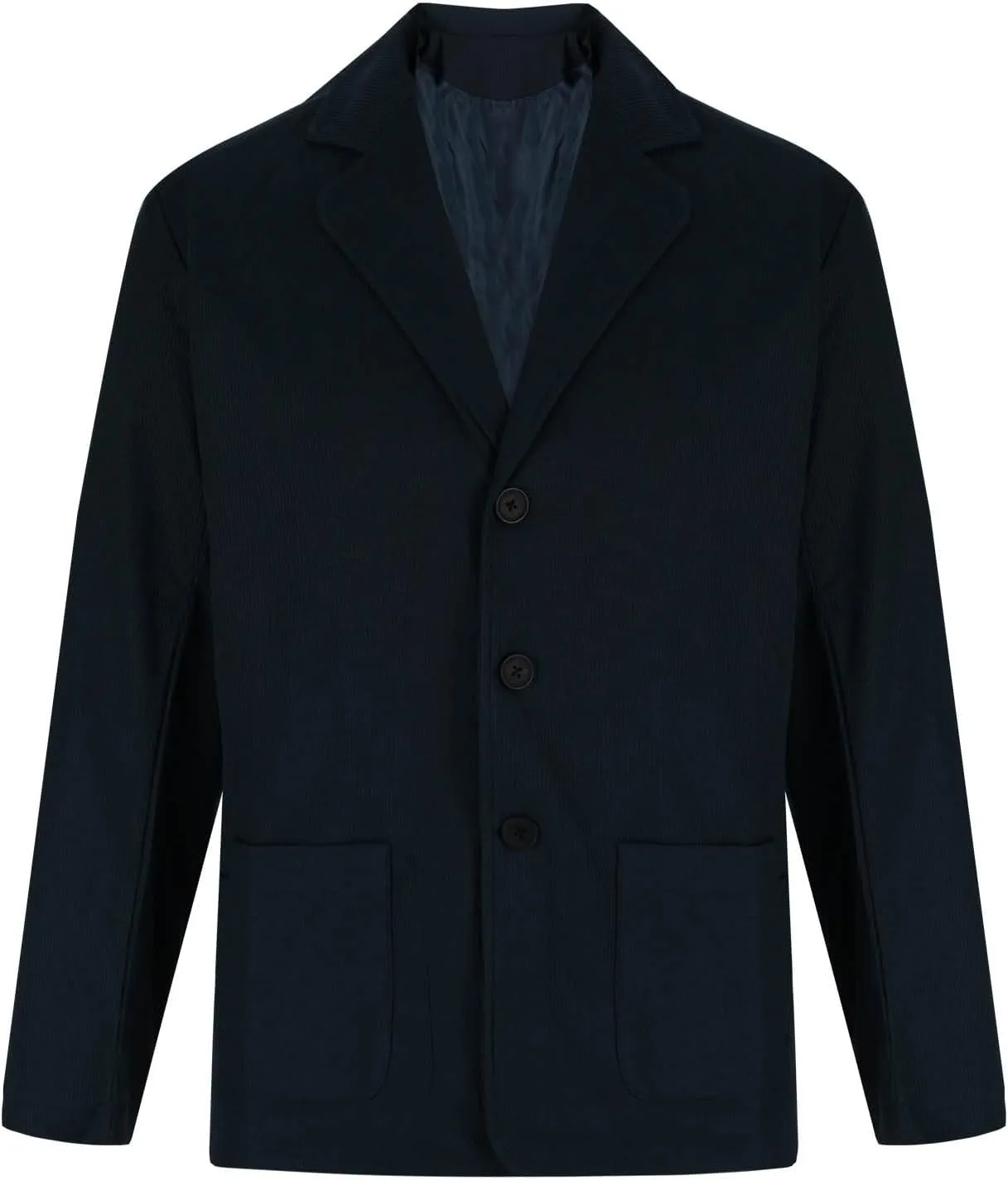 Mens Notched Collared Cardigan Sweater Long Sleeve Button Down Slim Fit Knit Sweaters Fall Winter Coats with Pockets