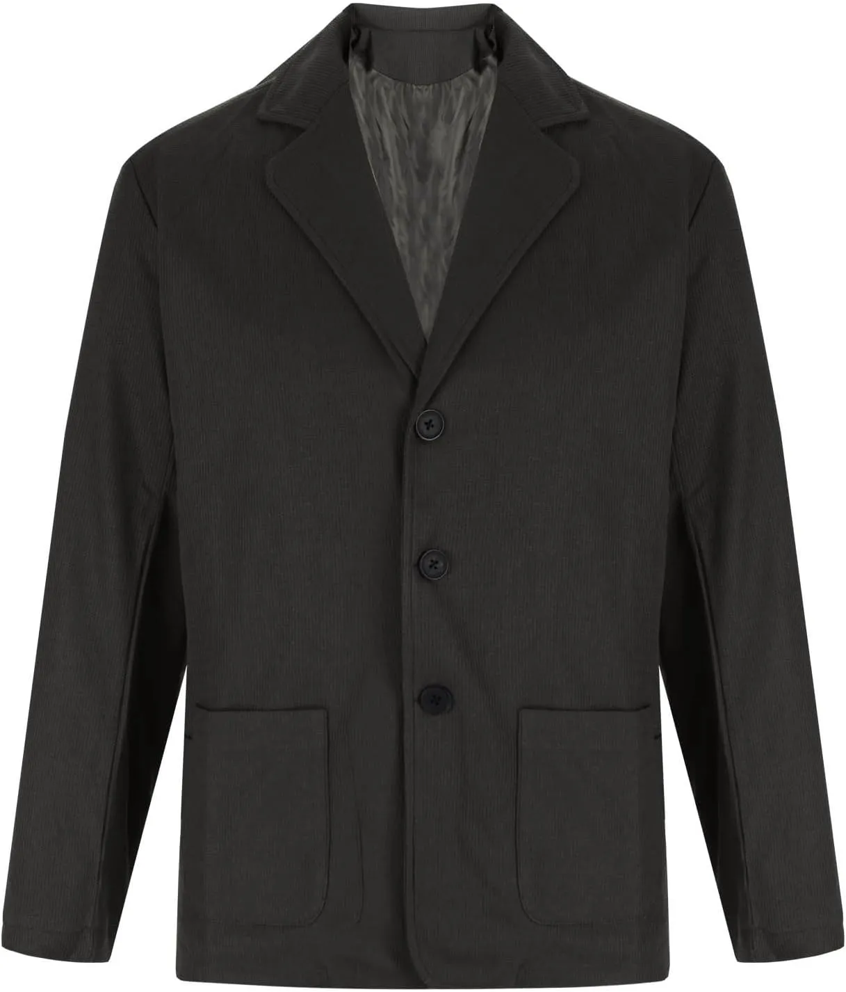 Mens Notched Collared Cardigan Sweater Long Sleeve Button Down Slim Fit Knit Sweaters Fall Winter Coats with Pockets