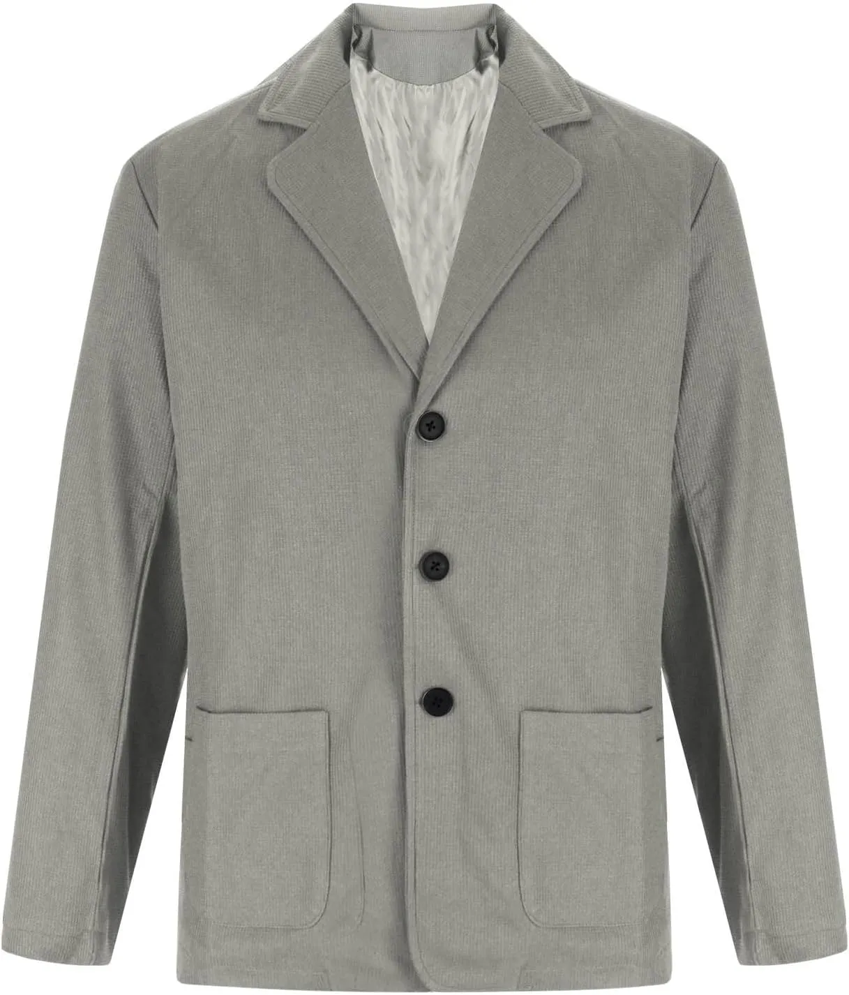 Mens Notched Collared Cardigan Sweater Long Sleeve Button Down Slim Fit Knit Sweaters Fall Winter Coats with Pockets