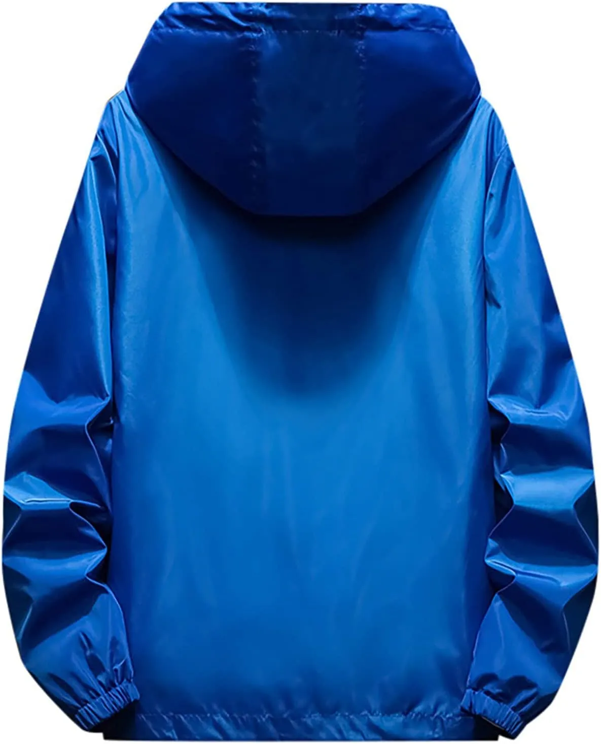 Men's Rain Jacket Windproof Waterproof Lightweight Mountain Hiking Jacket Man Outdoor Hooded Windbreaker Raincoat