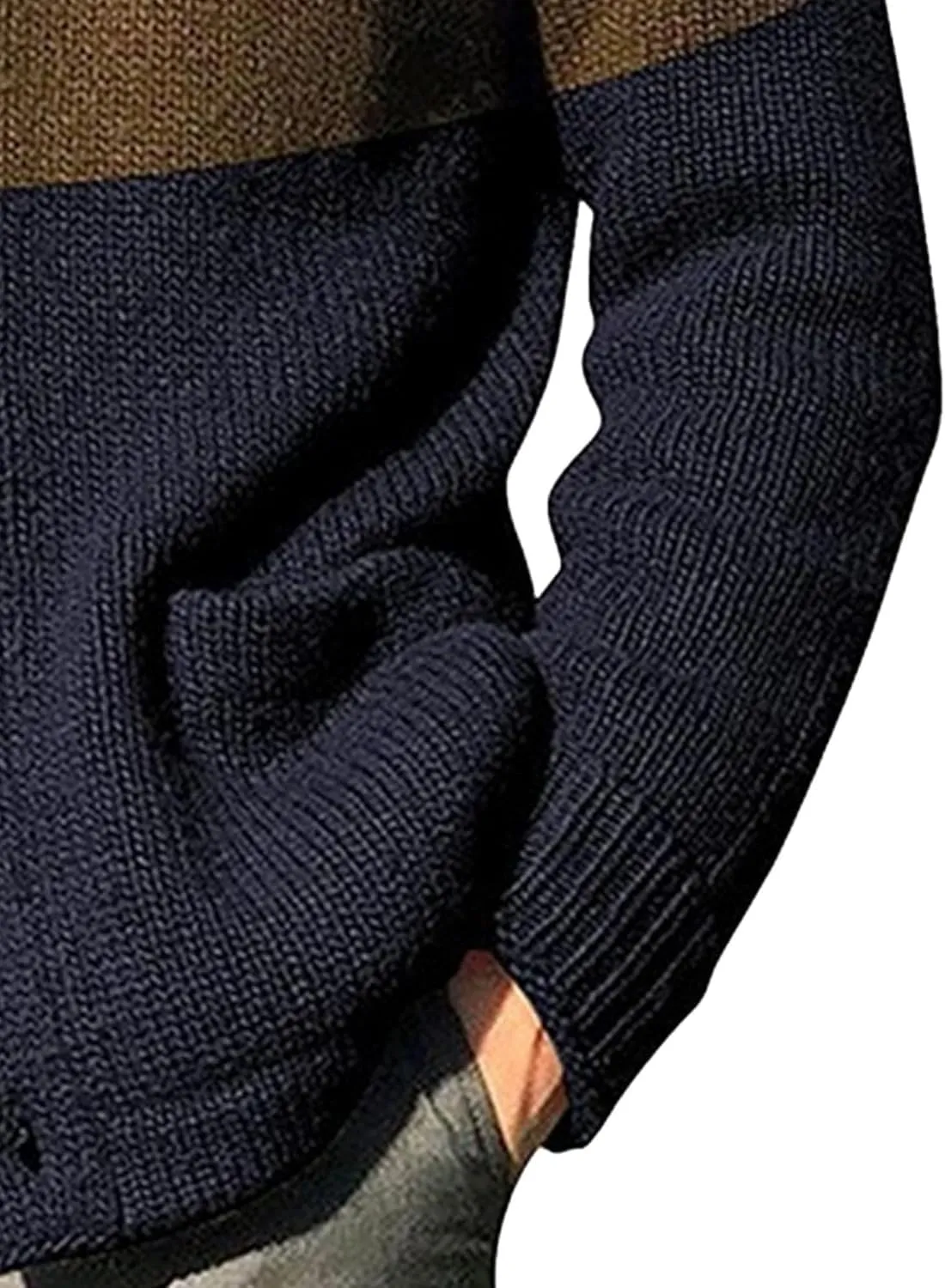 Men's Shawl Collar Cardigan Sweaters Button Down Knitted Ribbed Cardigans Casual Long Sleeve Knit Jackets Outerwear