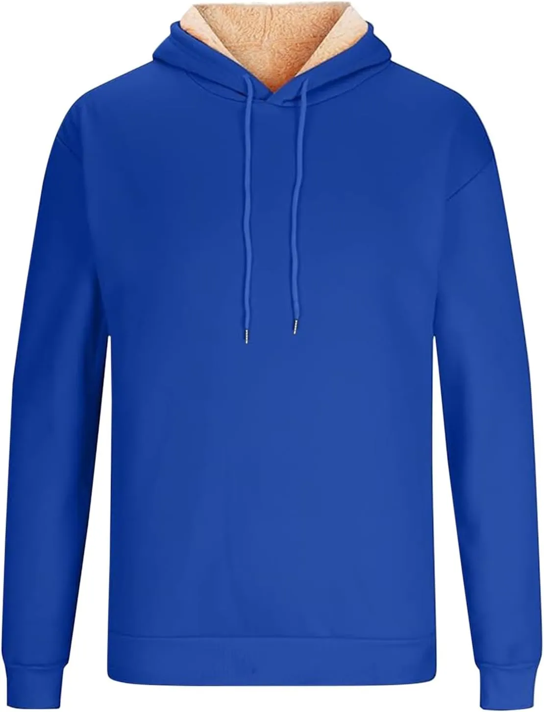 Men'S Winter Fleece Lined Hoodie Thick Thermal Sweatshirt Heavyweight Warm Hooded Pullovers Long Sleeve Outerwear