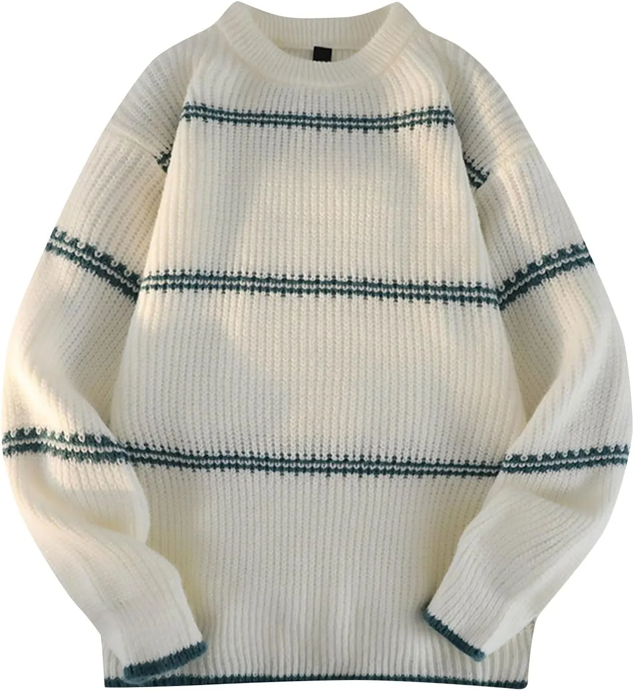 Mens Womens Oversized Turtleneck Sweater Chunky Knit Loose Fit Pullover Jumper Tops Unisex Chunky Warm Sweaters