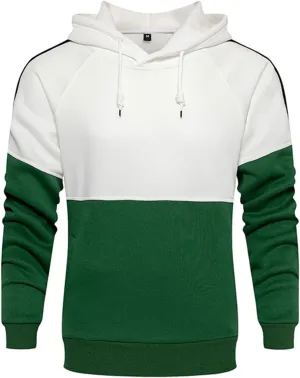 Men's Zip Up Hoodie Casual Camouflage Sports Sweatshirt Long Sleeve Zipper Hooded Jacket Coat