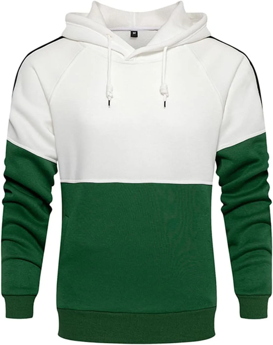 Men's Zip Up Hoodie Casual Camouflage Sports Sweatshirt Long Sleeve Zipper Hooded Jacket Coat