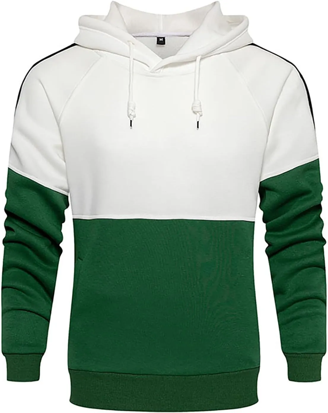 Men's Zip Up Hoodie Casual Camouflage Sports Sweatshirt Long Sleeve Zipper Hooded Jacket Coat