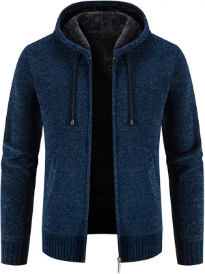 MIDOO Lightweight Golf Rain Jacket Men Soft Fleece Hooded Sweatshirt Windbreaker Loose Sports Sweater Hoodie Jacket