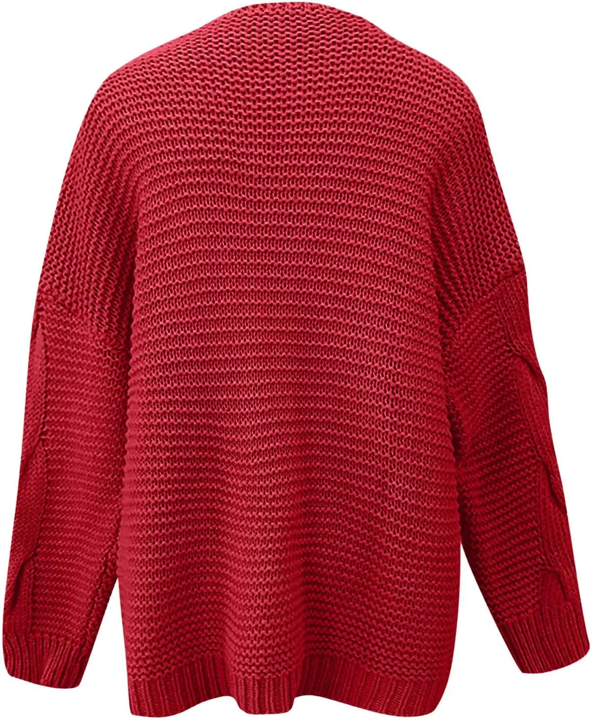 Oversized Cardigan for Women 2023 Long Sleeve Open Front Chunky Cable Knit Sweaters Loose Fit Slouchy Casual Cardigans